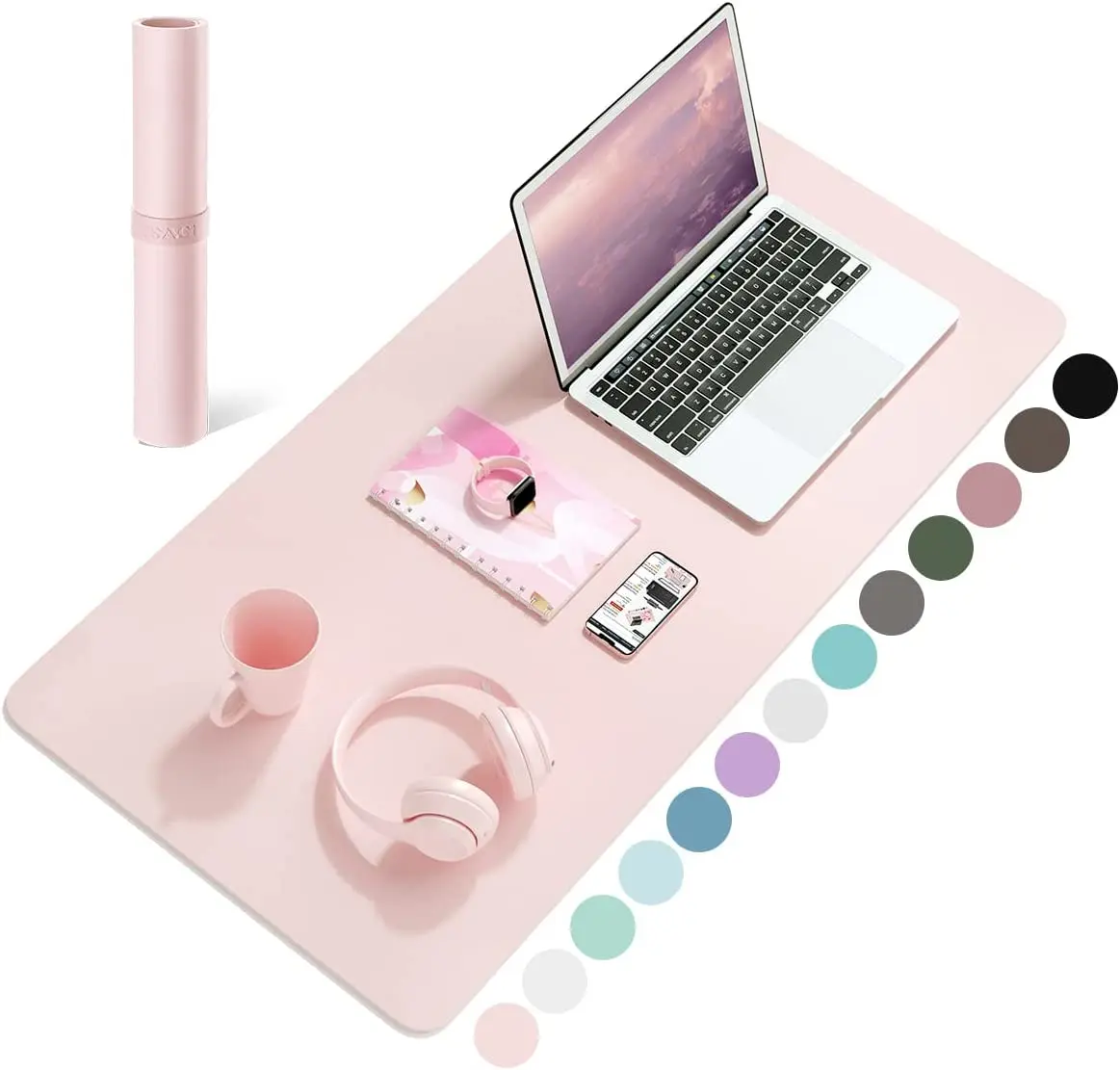 Pc Gaming Pink - Водонепроницаемый коврик для стола из ПВХ,