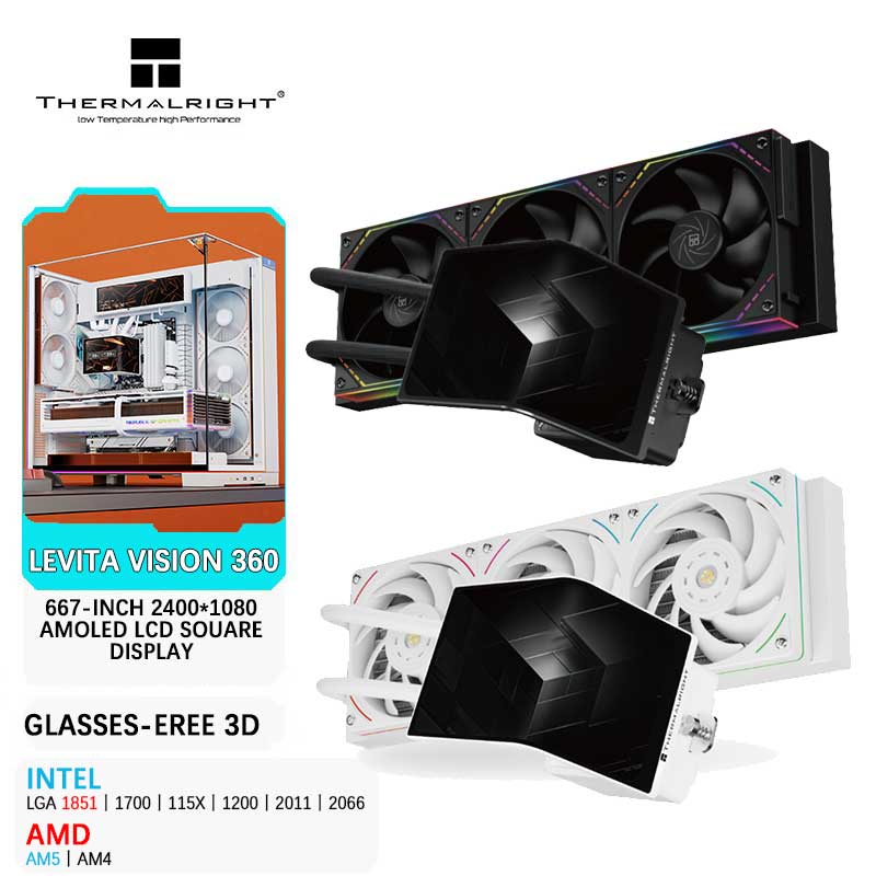 Thermalright LEVITA VISION 360 – обзор и цена Pc Gaming Liquid