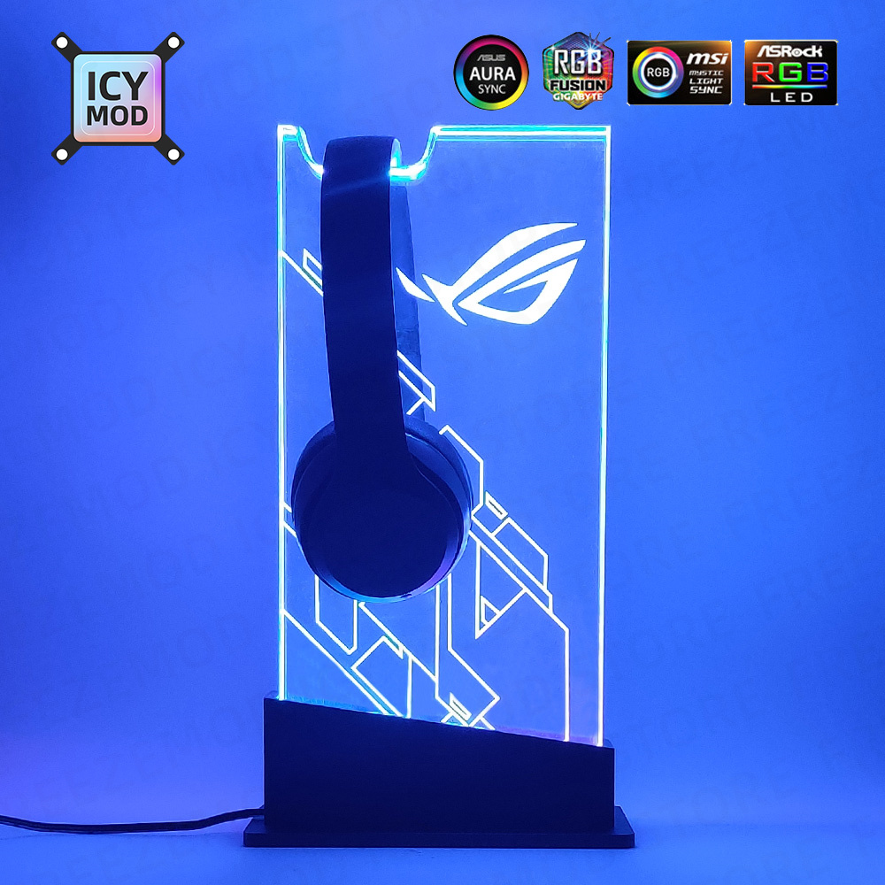 Шасси держатель гарнитуры RGB  – обзор и цена Pc Gaming Fullset