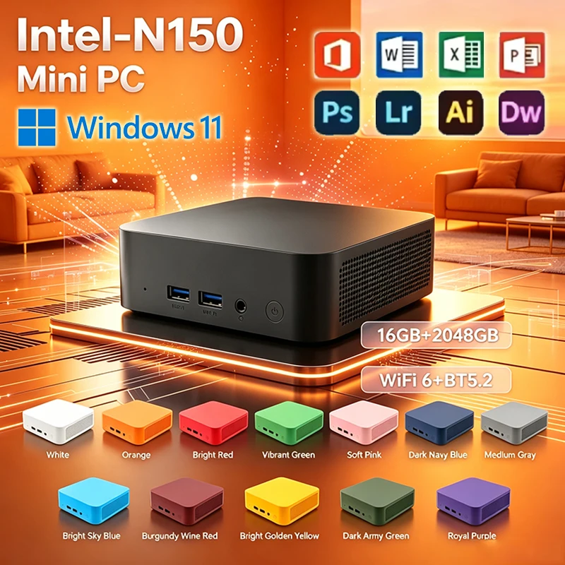 Intel N150, Windows 11, мини-П – обзор и цена Pc Gaming Intel