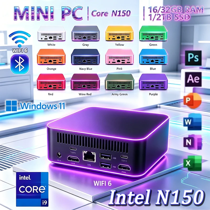 Intel N150, Windows 11, мини-П – обзор и цена Pc Gaming Intel